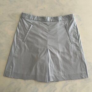 Ralph Lauren Golf Baby Blue Athletic Midi Pleated Skort Shorts